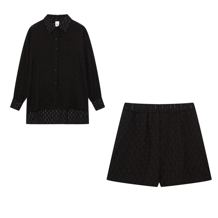 Olivia Sydney - Chic Shirt and Shorts Set