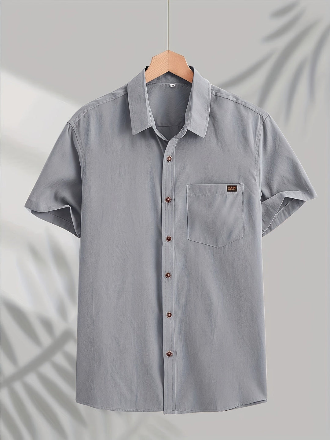 Olivia Sydney - Casual Short Sleeve Cotton Shirt