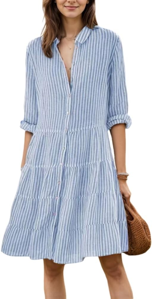 Olivia Sydney - Striped Summer Dress