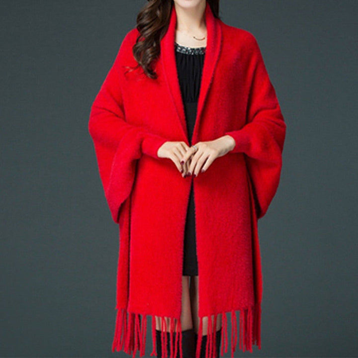 Olivia Sydney - Elegant Fringed Coat