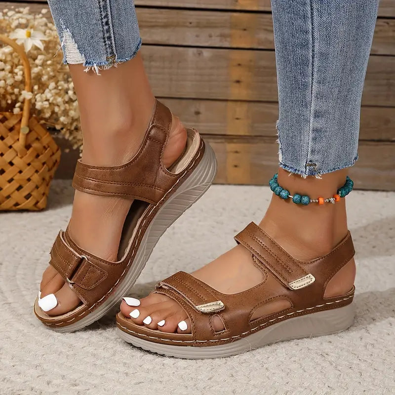 Olivia Sydney - orthopedic leather sandals for a pain-free walk