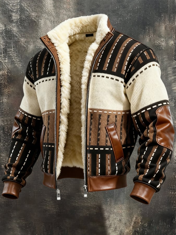 Olivia Sydney - Fleece Lined Retro Jacket