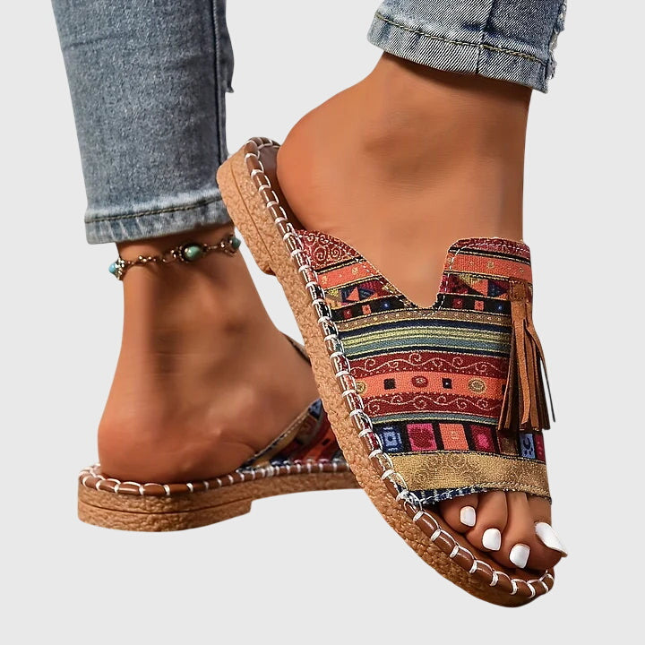 Olivia Sydney - Elegant Comfortable Orthopedic Sandal by the Seaside