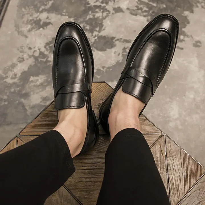Olivia Sydney - Chic Leather Loafers
