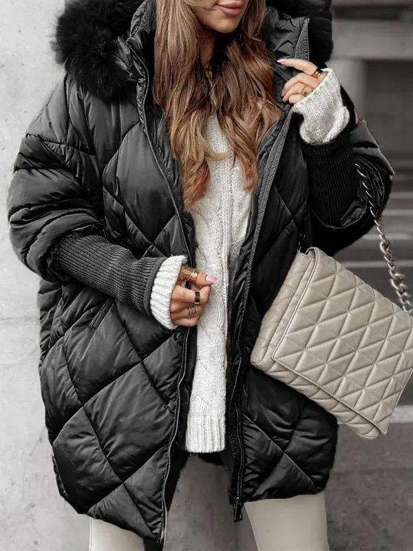 Olivia Sydney - Hooded Winter Set with Diamond Print