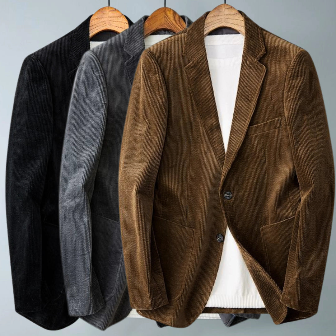 Olivia Sydney - Elegant Corduroy Blazer
