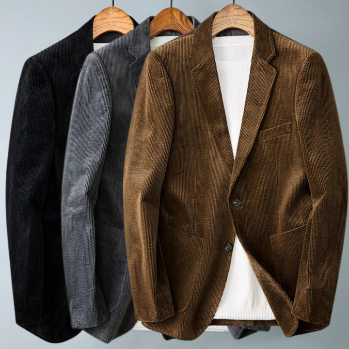 Olivia Sydney - Elegant Corduroy Blazer