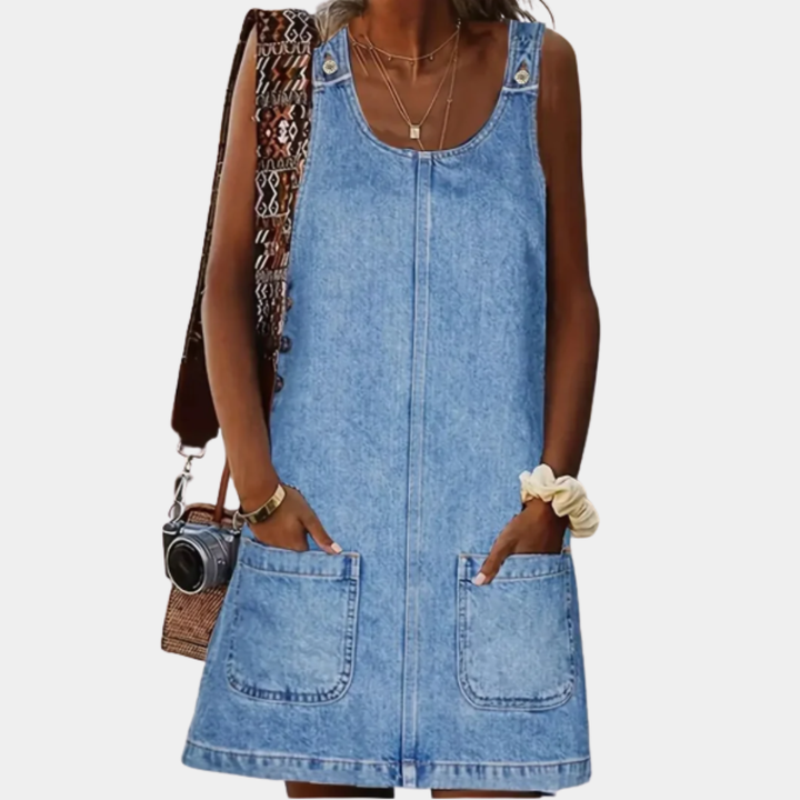 Olivia Sydney - Denim Look Relaxed Dress
