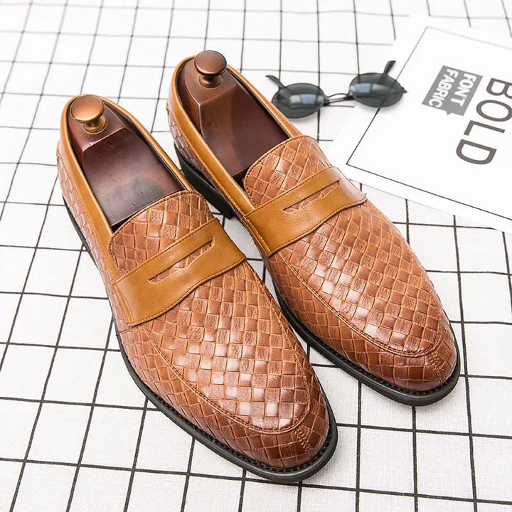 Olivia Sydney - Elegant Fabric Loafers