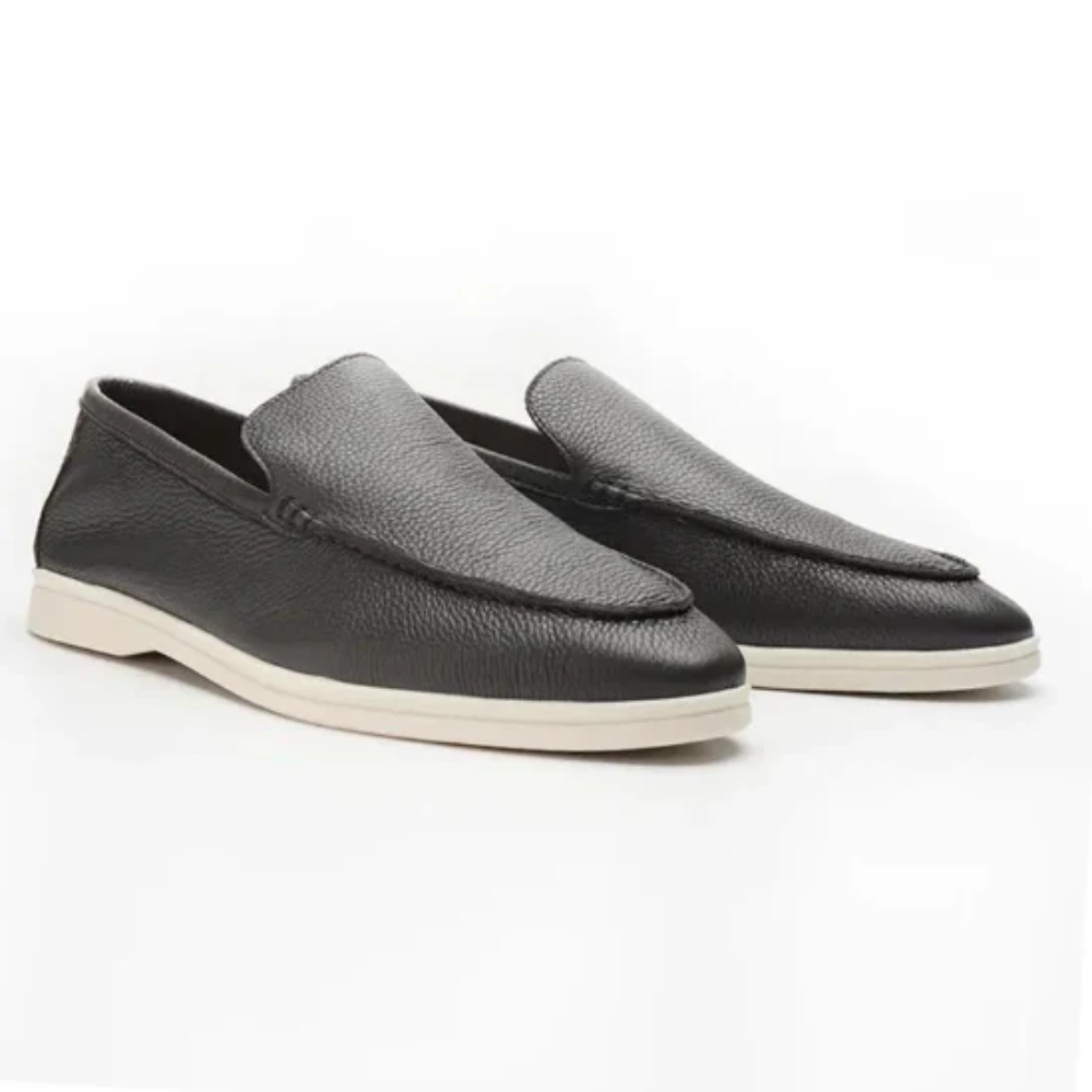 Olivia Sydney - Cowhide Leather Loafers
