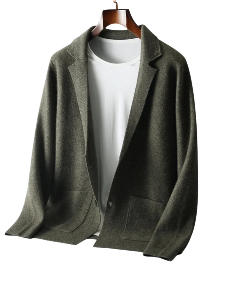 Olivia Sydney - Cashmere Coat with Bacchus Buttons