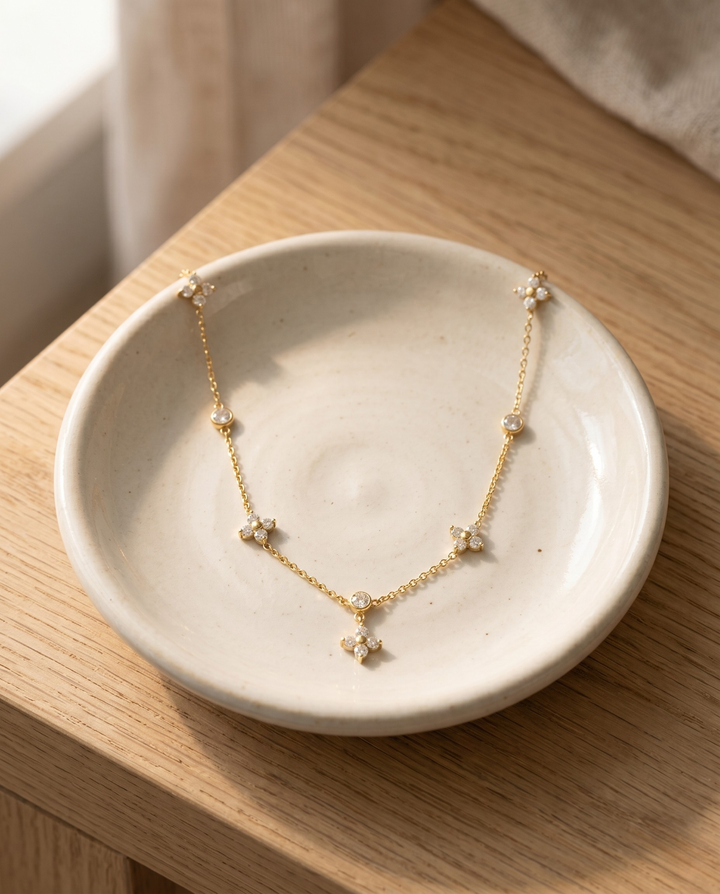 Olivia Sydney - Glowing Flowers Necklace