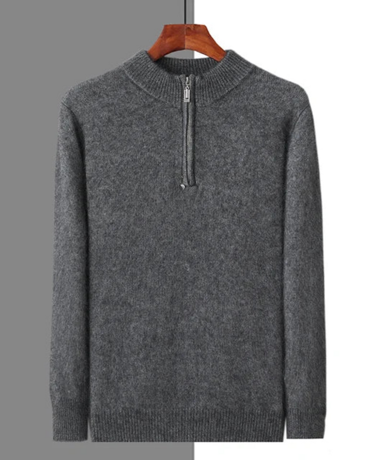 Olivia Sydney - Cashmere Zip-Up Coat