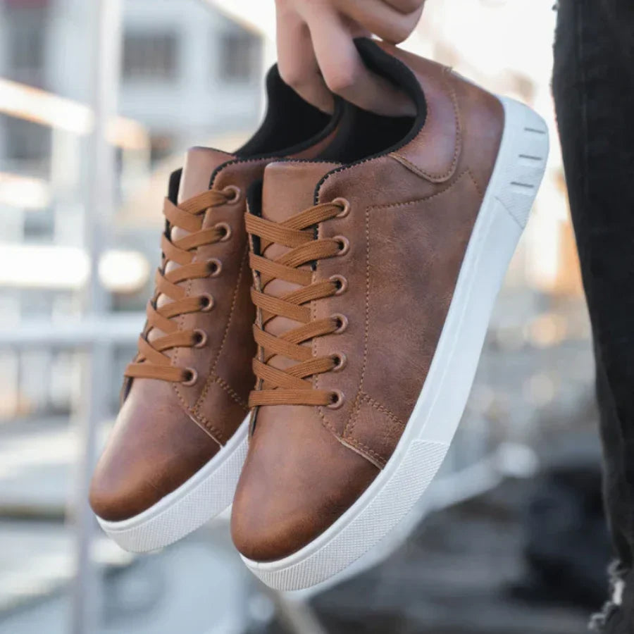 Olivia Sydney - Classic Leather Sneakers
