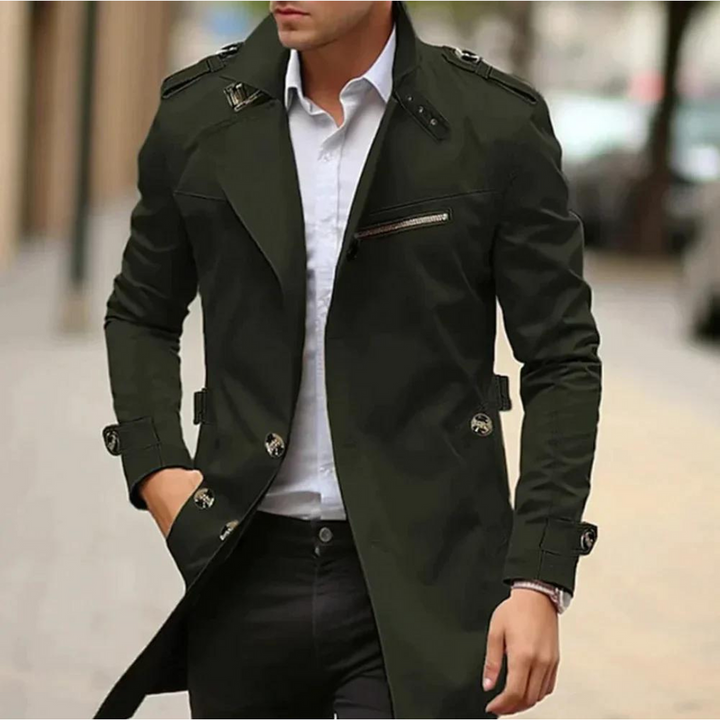 Olivia Sydney - Elegant Trench Coat for Men