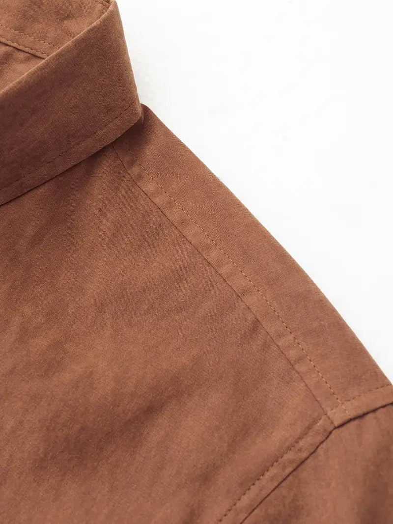 Olivia Sydney - Casual Short Sleeve Cotton Shirt