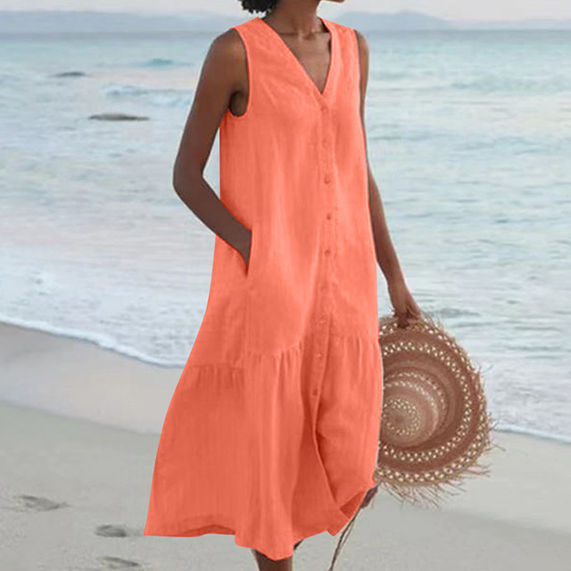 Olivia Sydney - V-Neck Dress