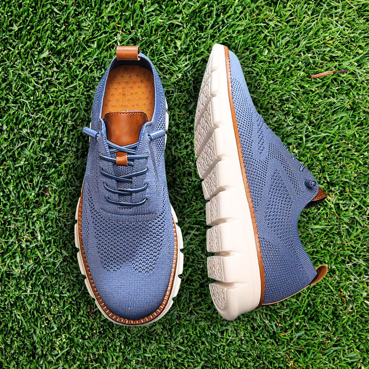 Olivia Sydney - Ultra-Comfortable Breathable Shoes in Blue-White