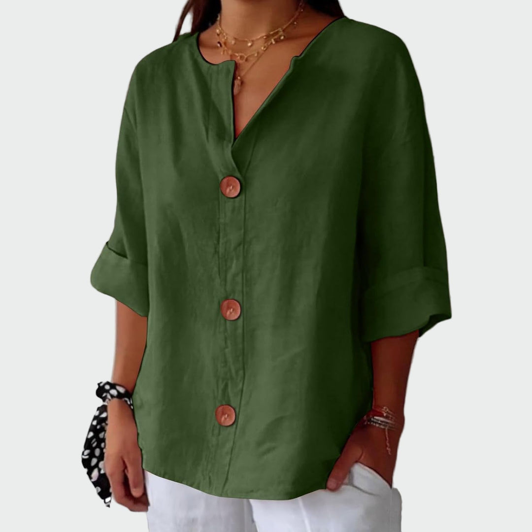 Olivia Sydney - Textured Casual Blouse