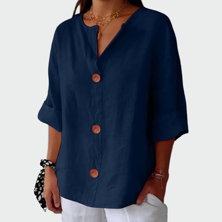 Olivia Sydney - Textured Casual Blouse