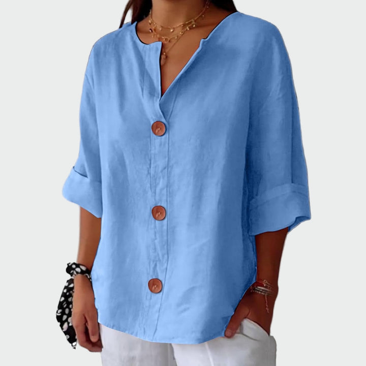 Olivia Sydney - Textured Casual Blouse
