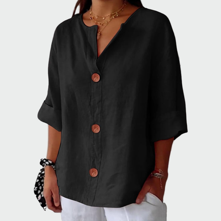 Olivia Sydney - Textured Casual Blouse