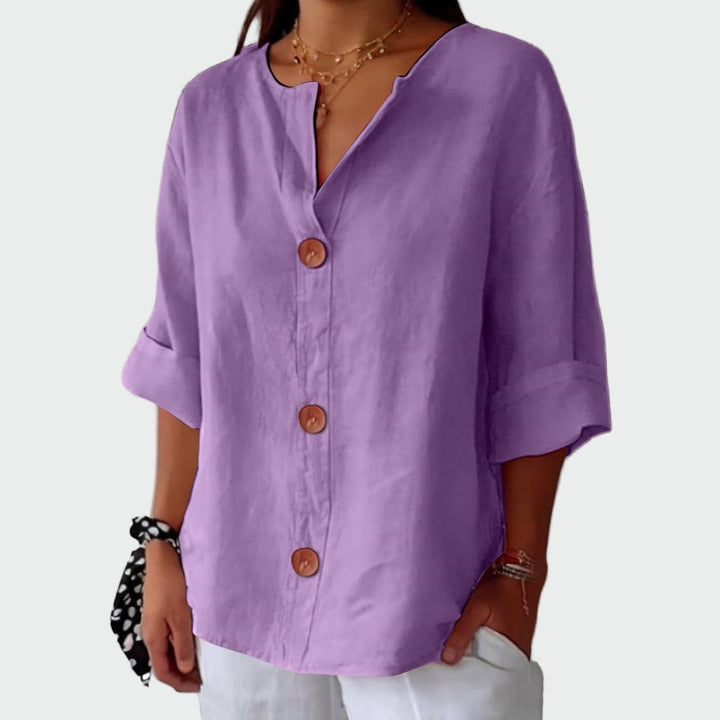 Olivia Sydney - Textured Casual Blouse