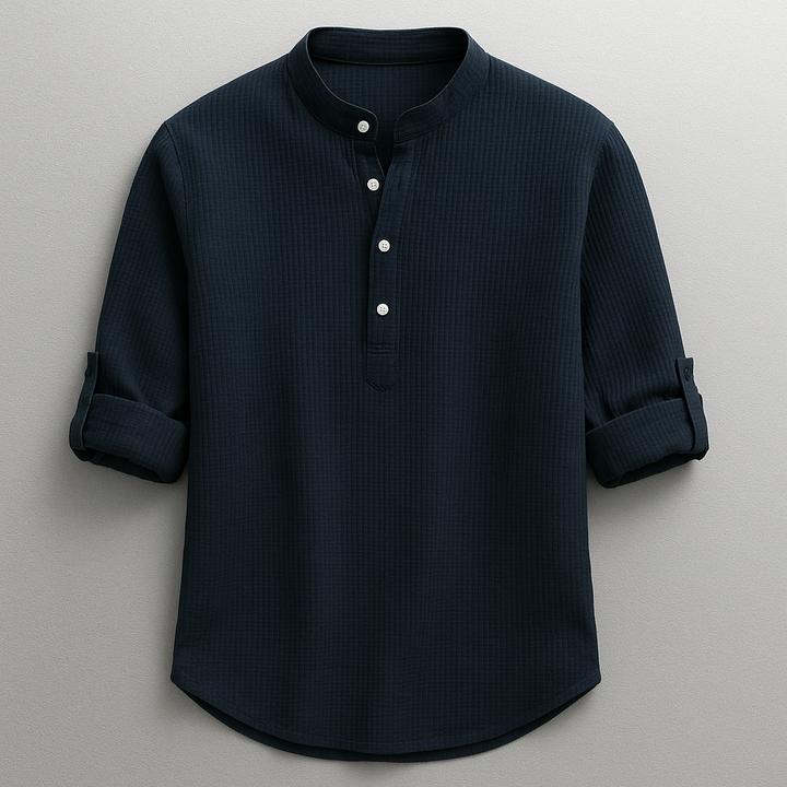 Olivia Sydney - Casual Henley Polo