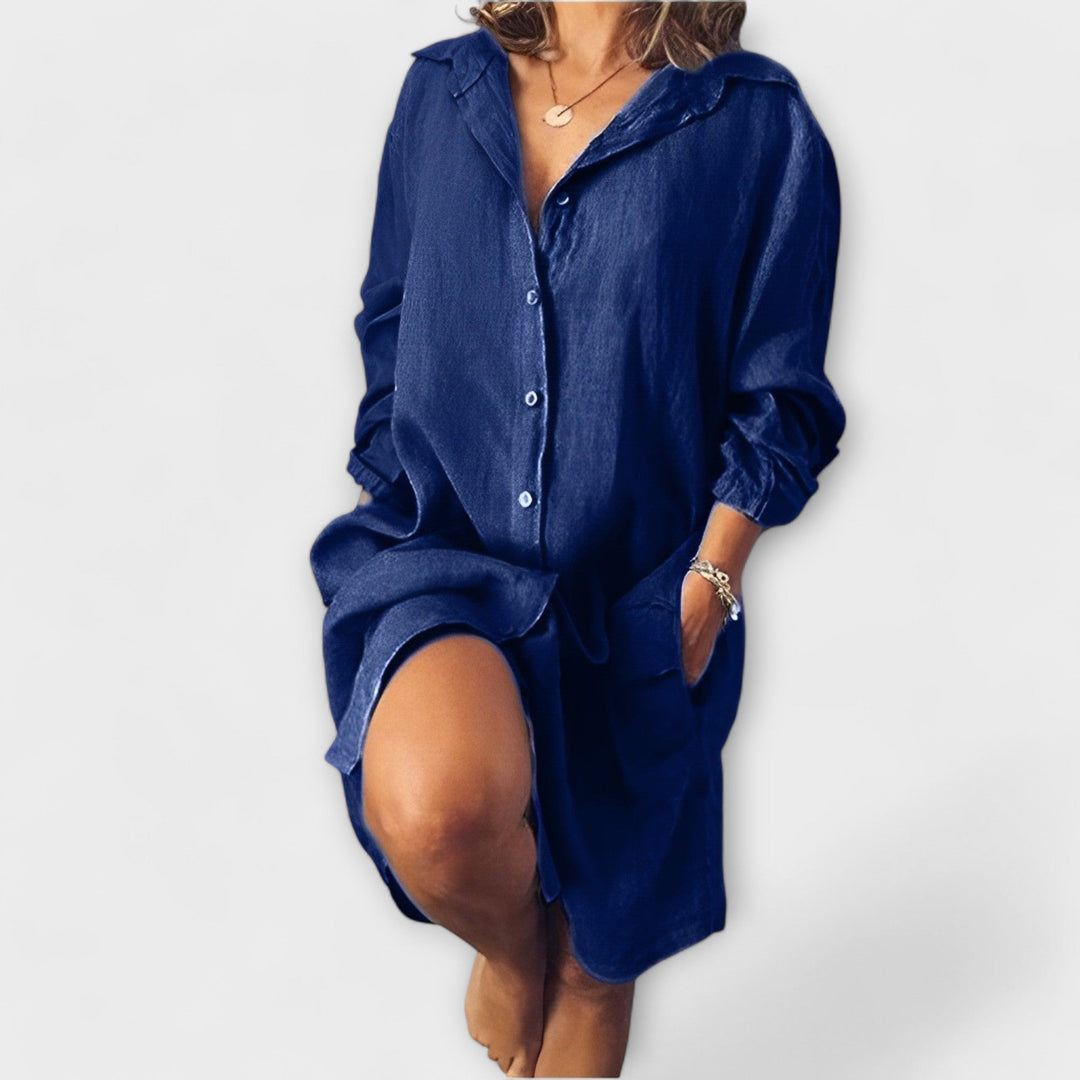 Olivia Sydney - Casual Linen Blouse