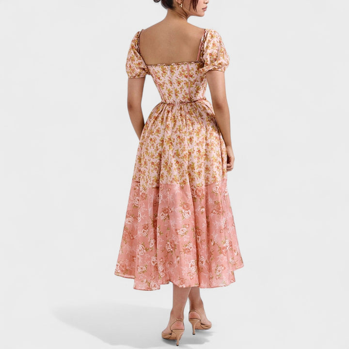 Olivia Sydney - Coral Floral Dress