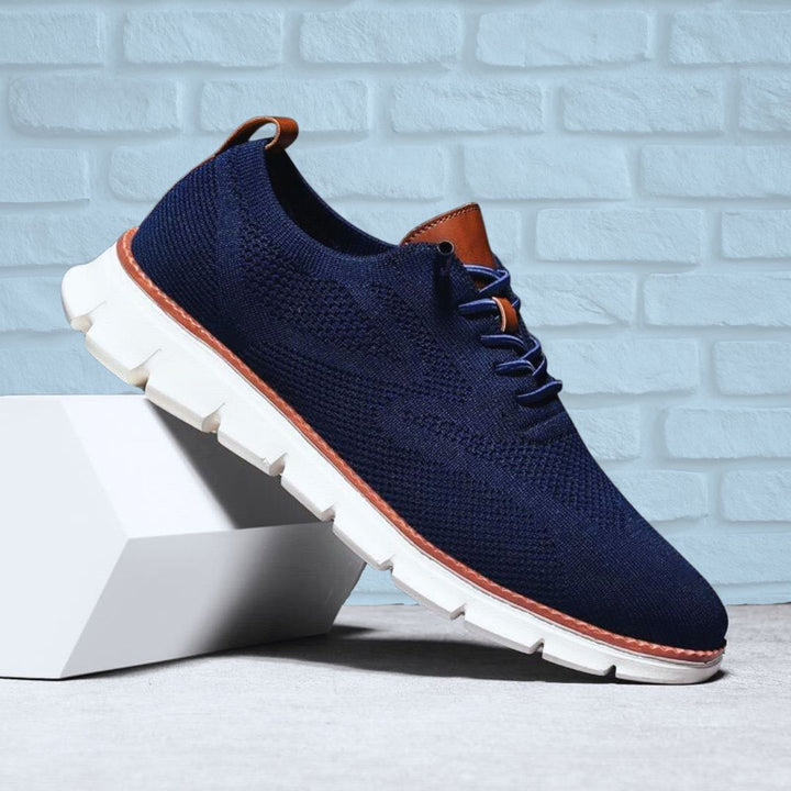 Olivia Sydney - Ultra-Comfortable Breathable Shoes in Navy Blue