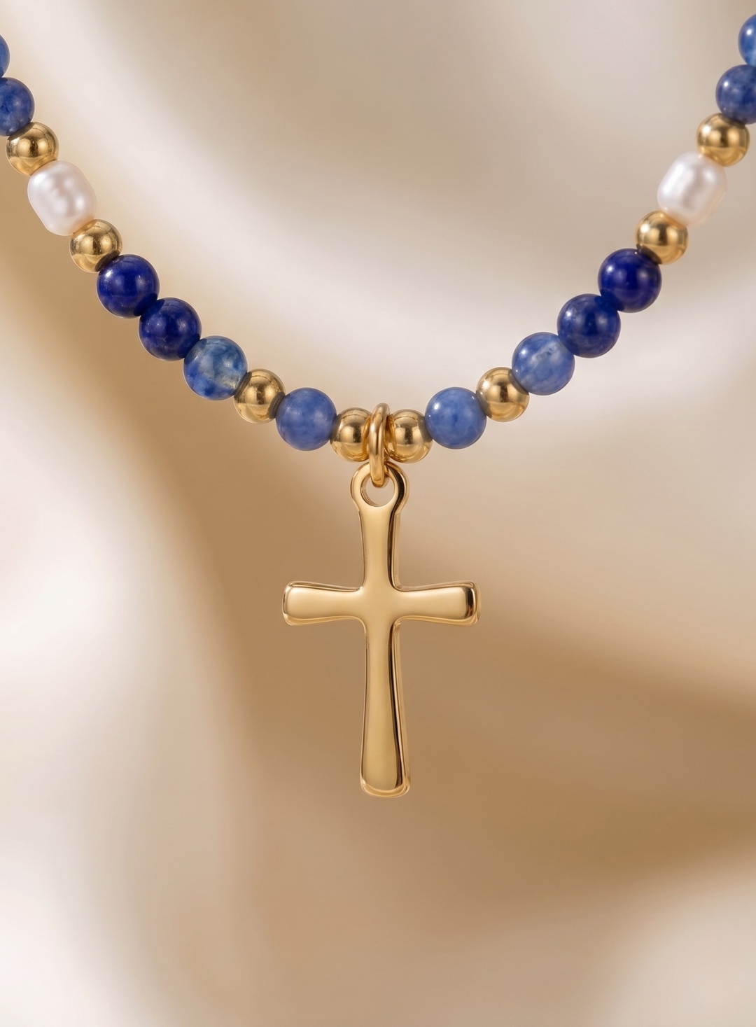 Olivia Sydney - Colorful Cross Necklace
