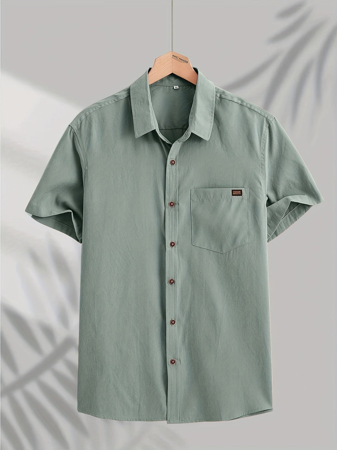 Olivia Sydney - Casual Short Sleeve Cotton Shirt