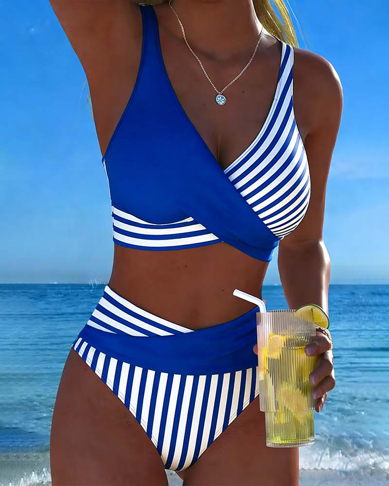 Olivia Sydney - Elegance Striped Bikini