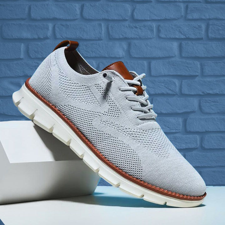 Olivia Sydney - Ultra-Comfortable Breathable Shoes in Light Grey