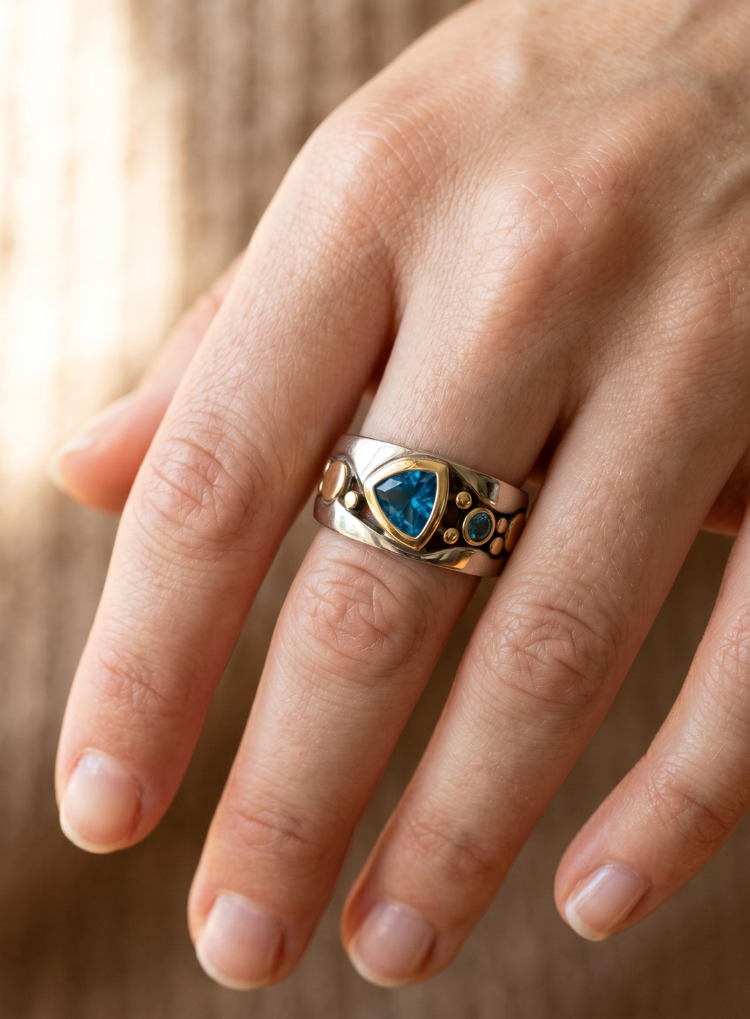 Olivia Sydney - Blue Energy Ring