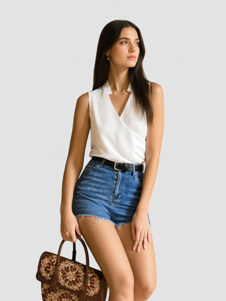 Olivia Sydney - Soft V-Neck Top