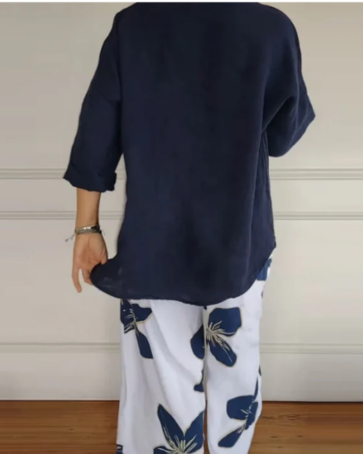 Olivia Sydney - Blouse and Pants Set