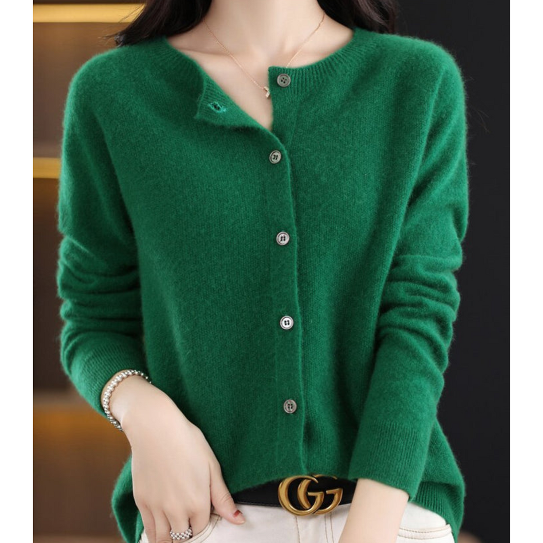 Olivia Sydney - Women's Merino Wool Round Neck Sweater