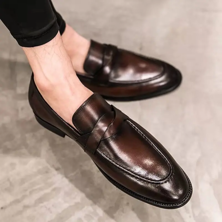 Olivia Sydney - Chic Leather Loafers