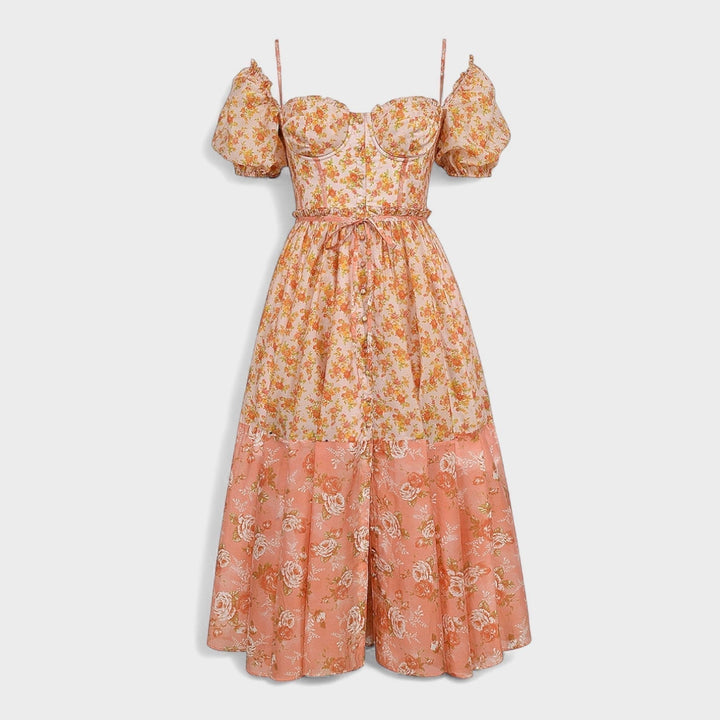 Olivia Sydney - Coral Floral Dress