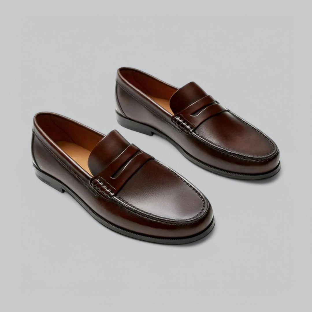 Olivia Sydney - Chic Leather Loafers