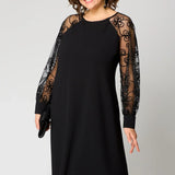Edris - Elegantna Čipkasta Haljina