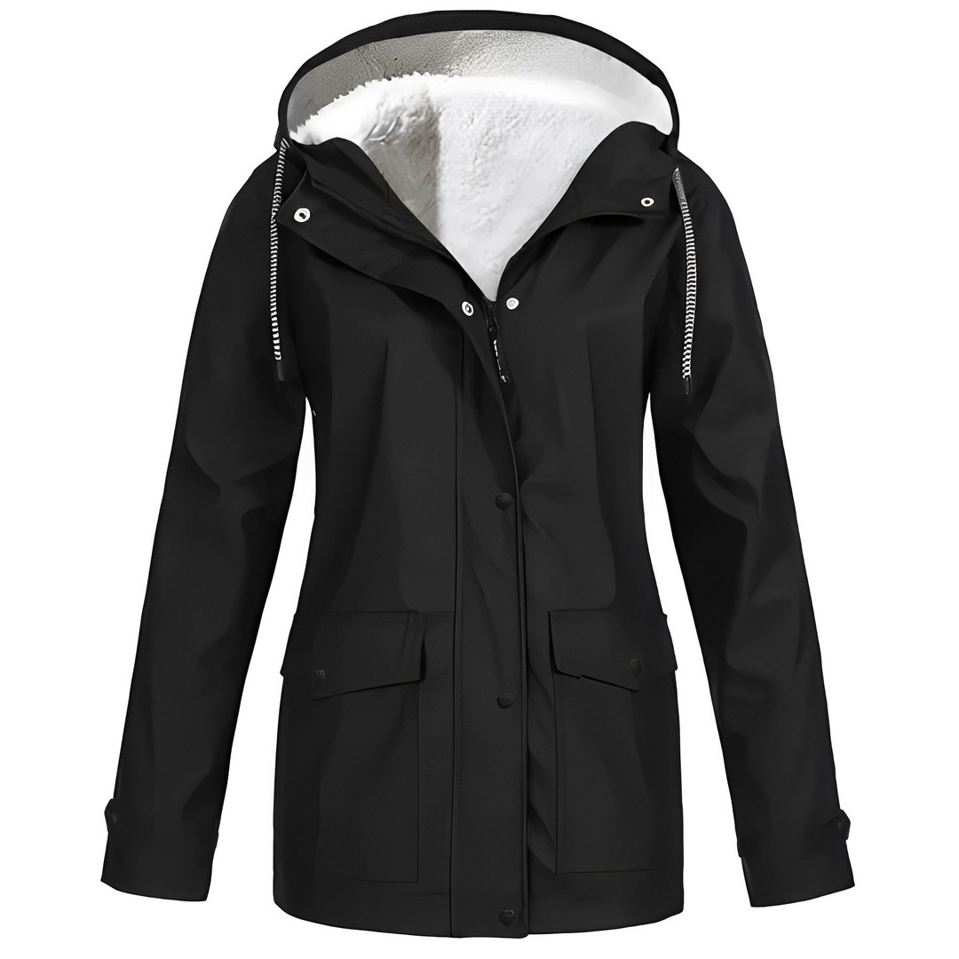 Olivia Sydney - Women's Raincoat with Fleece Lining
