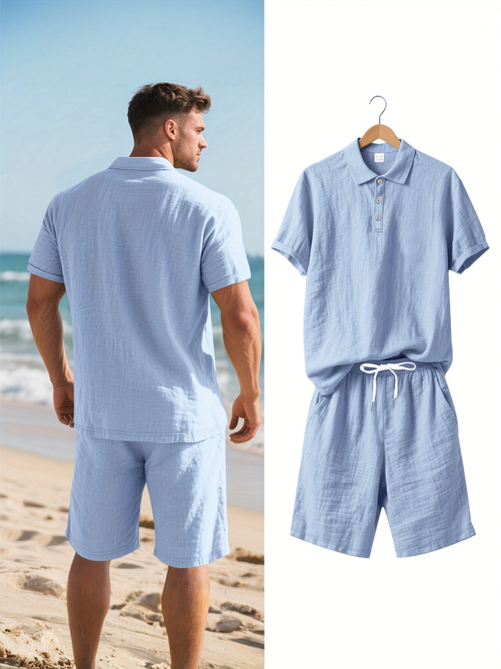Olivia Sydney - Men's Linen Set