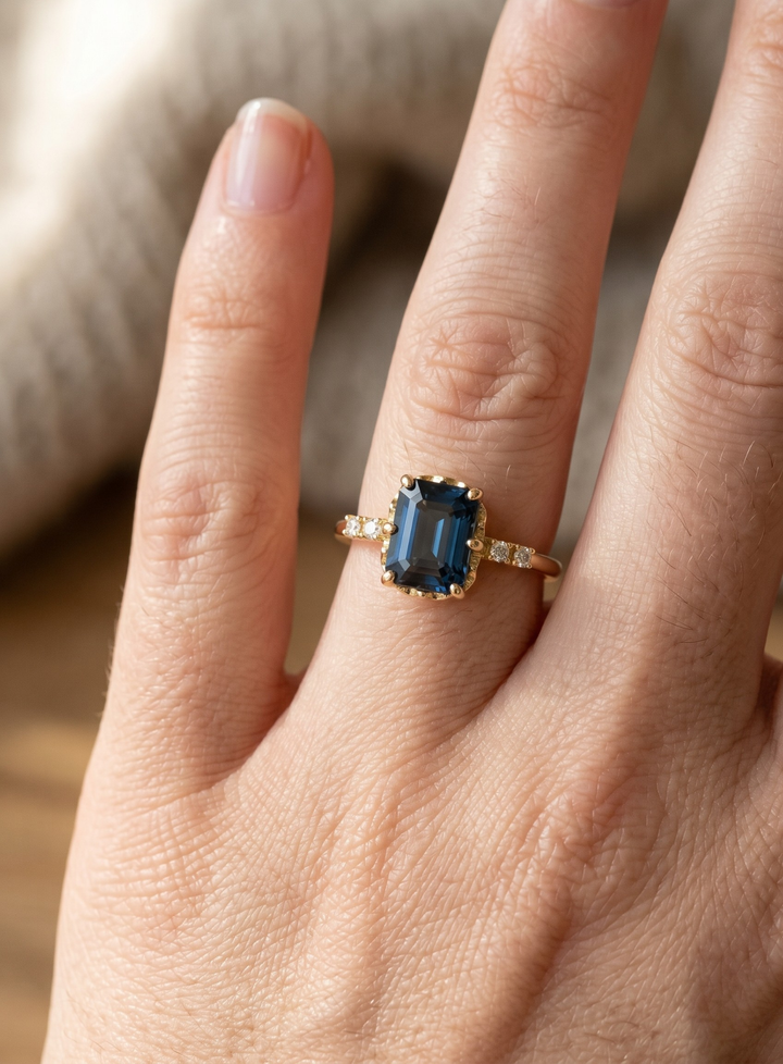 Olivia Sydney - Sapphire Shine Ring