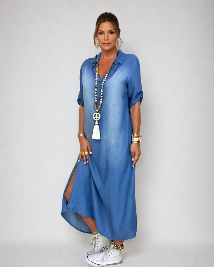 Olivia Sydney - Maxi Denim Dress