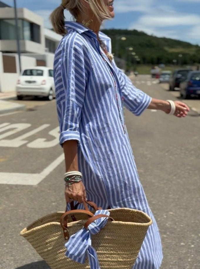 Olivia Sydney - Classic Striped Shirt
