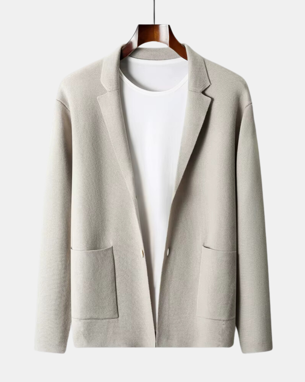 Olivia Sydney - Cashmere Coat with Bacchus Buttons