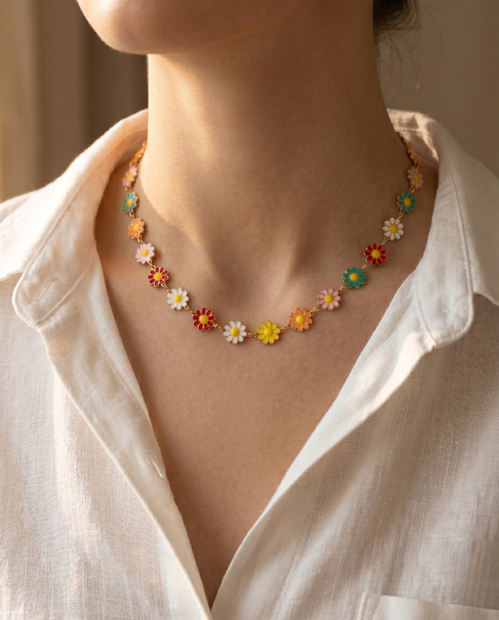 Olivia Sydney - Daisy Garden Necklace